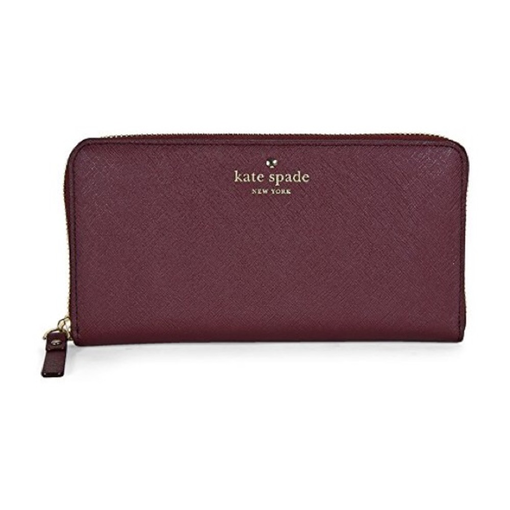 kate spade maroon wallet